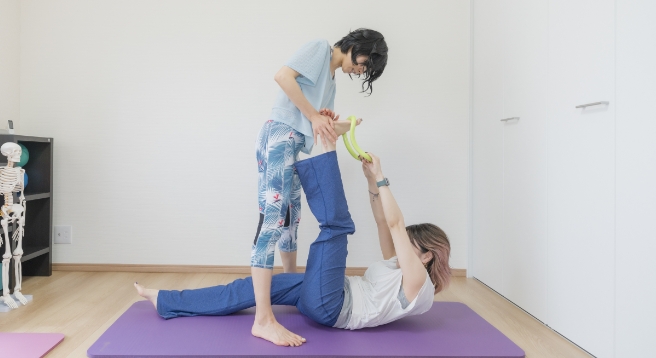 pilates&coaching NEKKO 大阪府守口市(大日駅最寄り)の少人数制のピラティスサロン 一人一人に合ったメニューでお悩みに向き合いますイメージ